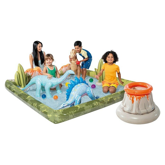 Intex Dječji bazen Jurassic Adventure  (201 x 36 x 201 cm) | BAUHAUS