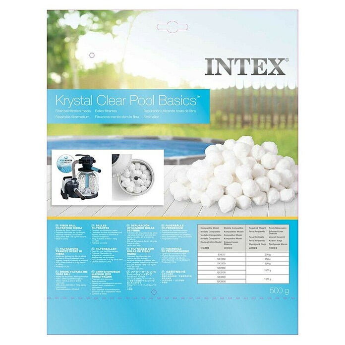 Intex Filtrirne kroglice  (500 g) | 8324 - Schwimmbadtechnik | ICIC - Pools / Whirlpools Zubehör | ICI - Pools & Zubehör | IC - Freizeit im Garten | I - Stadtgarten | BAUHAUS