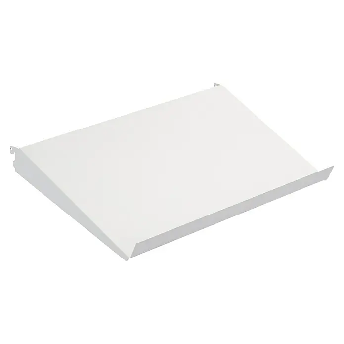 Elfa Décor+ by Elfa Regalboden - L x B x H: 35 x 60 x 7,5 cm, Weiß - Dachrandprofil aus weißem Aluminium, das einen sauberen und modernen Abschluss für jedes Dach bietet. Langlebig und witterungsbeständig.