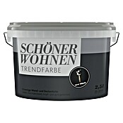 Schöner Wohnen Wandfarbe Trendfarbe Jubiläum (New Black, 2,5 l, Matt)