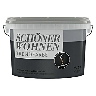 Stenska barva SCHÖNER WOHNEN Trend (New black, Mat, 2,5 l)