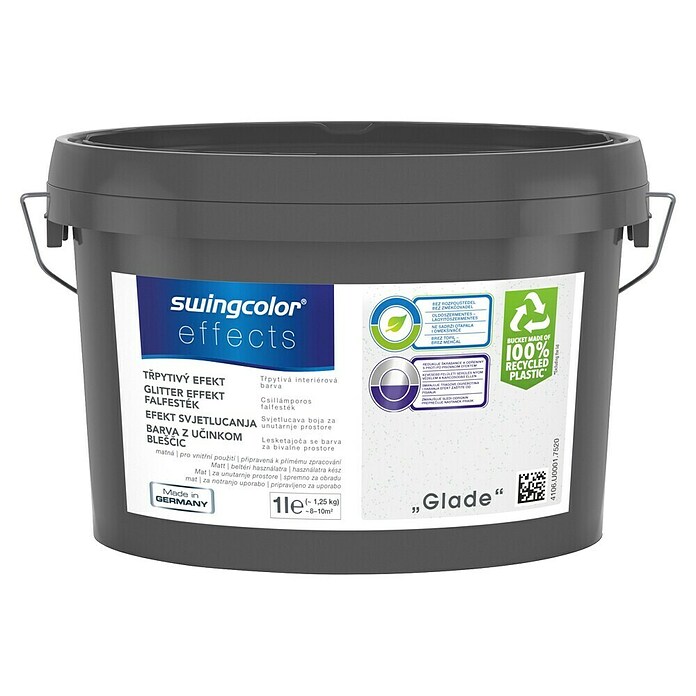 swingcolor effects Efekt barva Glitter  (Glade, Mat, 1 l) | 5903 - Crea  Effektfarben | HADG - Crea Beschichtungen | HAD - Farben | HA - Farben | H - Innendeko/Farben | BAUHAUS