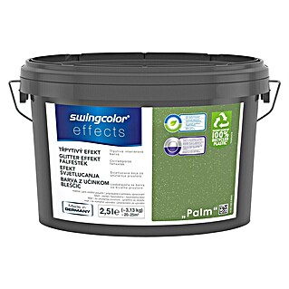 swingcolor Efekt barva Glitter (Palm, 2,5 l)