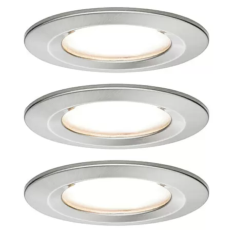 Paulmann  LED-Einbauleuchten-Set rund Nova