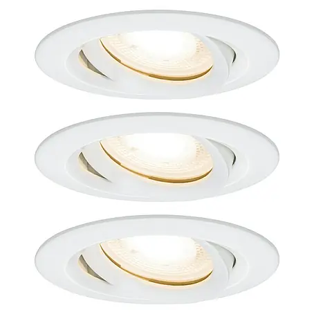 Paulmann Nova LED-Einbauleuchten-Set Coin