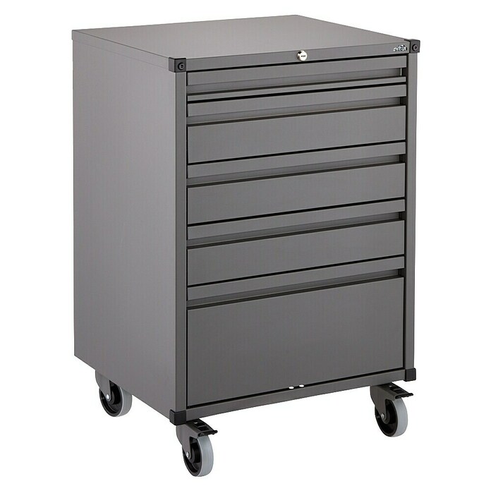 Elfa Garage+ by Elfa Schublade (49,7 x 55,6 x 25,1 cm, Grau matt) | BAUHAUS