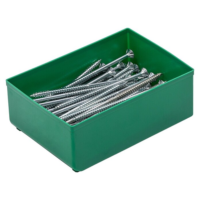 Lockweiler Compartimento para piezas pequeñas (10,8 x 16,2 x 6,3 cm, Verde)