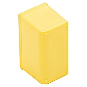 Lockweiler Compartimento para piezas pequeñas (5,4 x 10,8 x 6,3 cm, Amarillo)