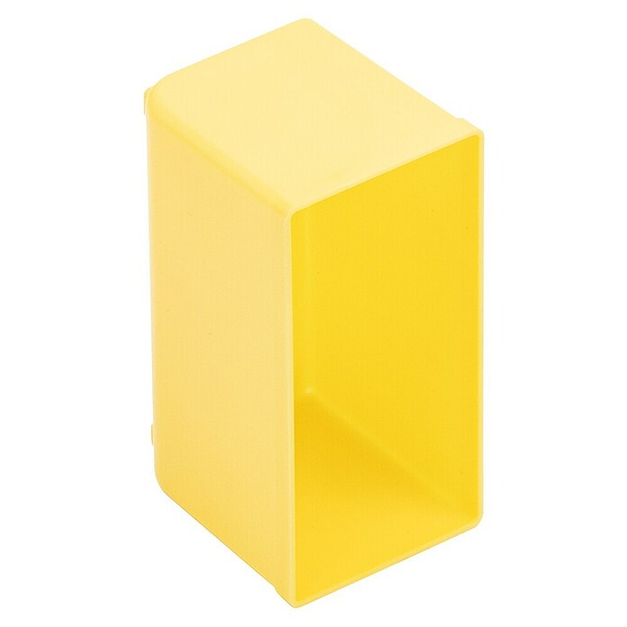 Lockweiler Compartimento para piezas pequeñas (5,4 x 10,8 x 6,3 cm, Amarillo)