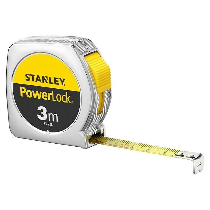 Stanley Rolbandmaat PowerLock (3 m) | BAUHAUS
