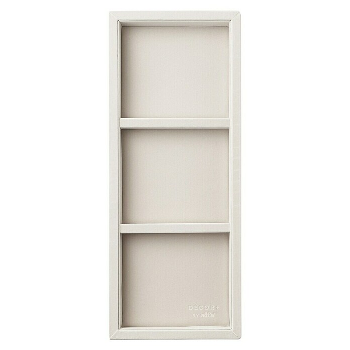 Elfa Décor+ by Elfa Schubladeneinsatz (L x B x H: 38,6 x 15,6 x 3,8 cm, Beige, Anzahl Fächer: 3 Stk.) | BAUHAUS