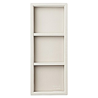 Elfa Décor+ by Elfa Schubladeneinsatz (L x B x H: 38,6 x 15,6 x 3,8 cm, Beige, Anzahl Fächer: 3 Stk.)