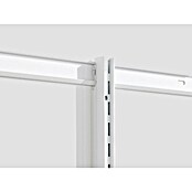 Elfa Garage+/Décor+ by Elfa Aufhängeschiene (Länge: 185,5 cm, Metall, Matt Weiß) | BAUHAUS