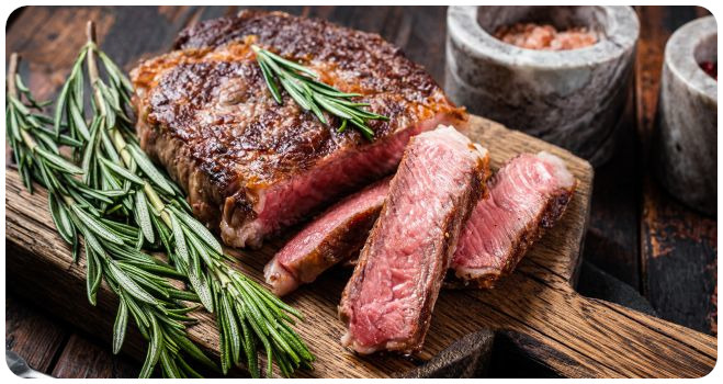Rib eye steak: upute za pripremu na roštilju ili tavi