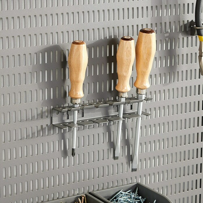 Elfa Garage+ by Elfa Werkzeughalter für Lochwand (L x B x H: 4,5 x 19 x 3,5 cm) | BAUHAUS