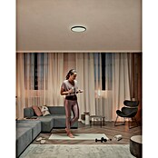 Philips Hue Ledpaneel, rond Tento W (16,6 W, Ø x h: 29,1 x 3,2 cm, Zwart, Warm wit) | BAUHAUS