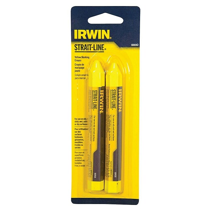 Irwin Markeerkrijt (Geel, 2 st.) | BAUHAUS