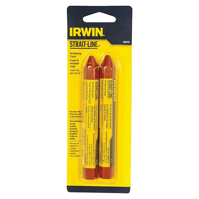 Irwin Markeerkrijt (Rood, 2 st.) | BAUHAUS