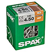 Spax MDF-Schraube T-STAR plus (4 x 50 mm, WIROX Oberfläche, 100 Stk., Teilgewinde)