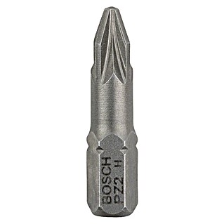Bosch Punta Extra Hard C (PZ 2, 25 mm, 3 ud.)