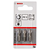 Bosch Professional Juego de puntas Extra Hard PZ2 (3 uds.)