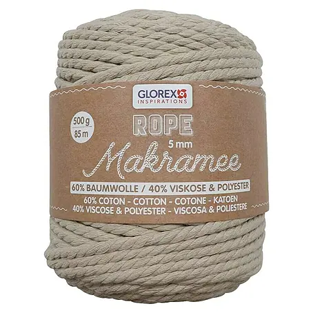 Glorex  Wolle Makramee-Rope