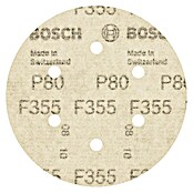 Bosch Set de hojas de lija F355 Best for Coatings and Composites (Diámetro: 150 mm, Grano: 80, 6 agujeros) | BAUHAUS
