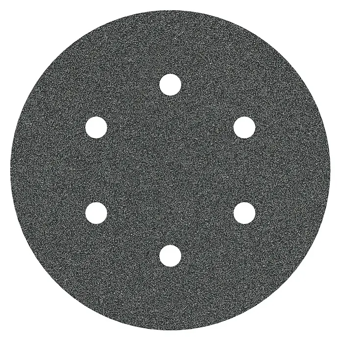 Bosch Set de hojas de lija F355 Best for Coatings and Composites - Grano: 80 mm, 5 ud., Diámetro: 150 mm - Disco de lijado gris con múltiples orificios para una extracción eficiente del polvo al lijar. Ideal para madera y metal.