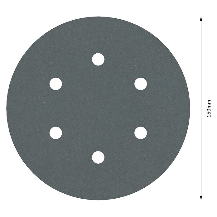 Bosch Set de hojas de lija F355 Best for Coatings and Composites (Diámetro: 150 mm, Grano: 600, 8 agujeros) | BAUHAUS
