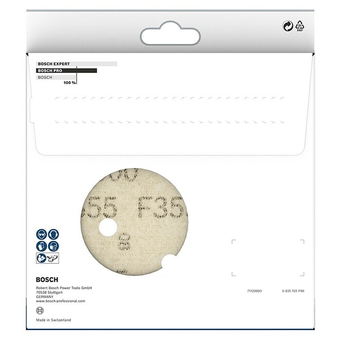 Bosch Set de hojas de lija F355 Best for Coatings and Composites (Diámetro: 150 mm, Grano: 600, 8 agujeros) | BAUHAUS