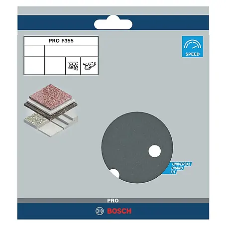 Bosch  Set de hojas de lija F355 Best for Coatings and Composites