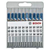 Bosch Juego de hojas de sierra de calar (10 piezas, Metal)
