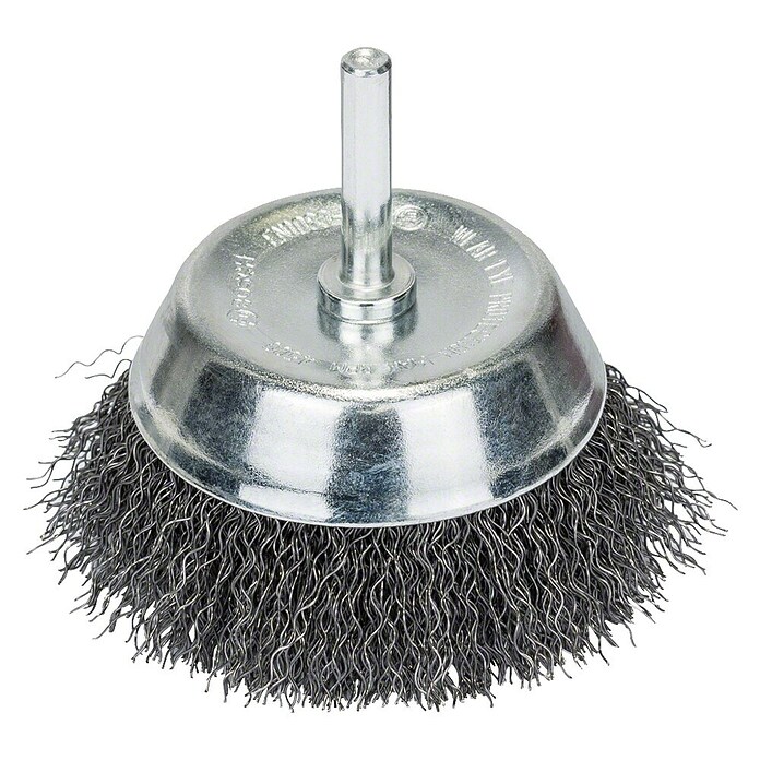 Bosch Topf-Drahtbürste (Passend für: Bohrfutter, Durchmesser: 75 mm, Gewellt)