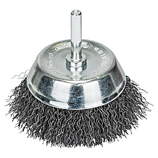 Bosch Topf-Drahtbürste (Passend für: Bohrfutter, Durchmesser: 75 mm, Gewellt)