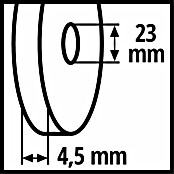 Einhell Schleifscheibe BG-CS 85 (Durchmesser: 108 mm, Stärke: 4,5 mm, Passend für: Einhell Akku-Sägekettenschärfgerät GE-CS 18 Li) | BAUHAUS