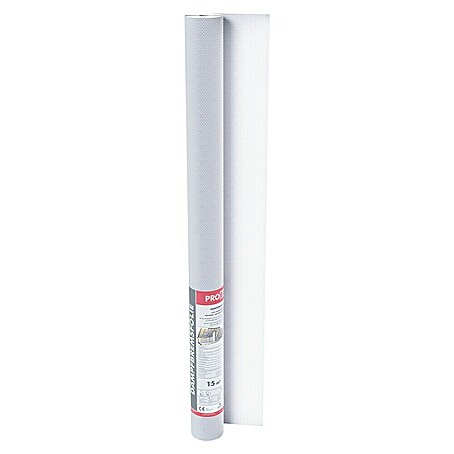 Probau Dampfbremsfolie (Max. Anwendungsfläche: 15 m², Polyethylen, Dauerhaft diffusionshemmend, sd-Wert: 2,5 m)