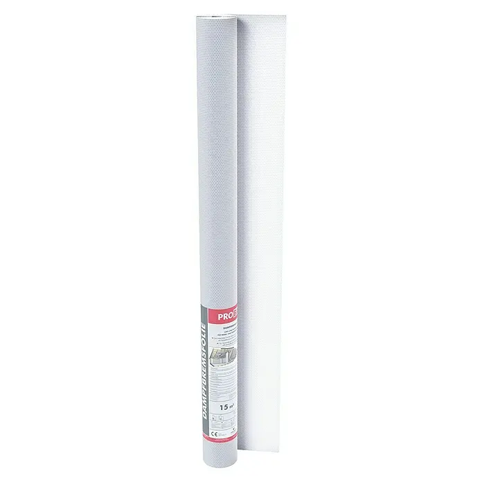 Probau Dampfbremsfolie - Max. Anwendungsfläche: 15 m², Polyethylen, Dauerhaft diffusionshemmend, sd-Wert: 2,5 m - Eine Rolle Dampfbremsfolie, eine Folie, die in Häusern verwendet wird, um zu verhindern, dass Feuchtigkeit in die Wände gelangt.