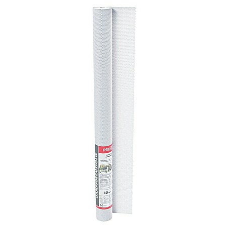 Probau Dampfbremsfolie Feuchtvariable (Max. Anwendungsfläche: 15 m², 10 x 1,5 m, Spinnvlies, Selbstregulierend, Stärke: 0,2 mm)