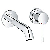 Grohe Essence Wand-Waschtischarmatur (2-Loch, Chrom, Glänzend)