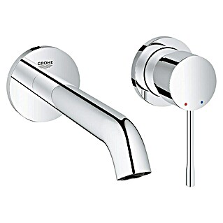 Grohe Essence Waschtischarmatur M (Wandmontage, Chrom, Glänzend)