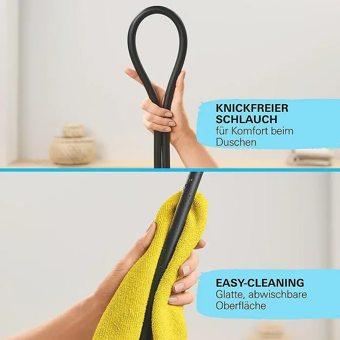 Grohe VitalioFlex Trend BrauseschlauchLänge: 150 cm, Kunststoff, Matt - Informationsansicht