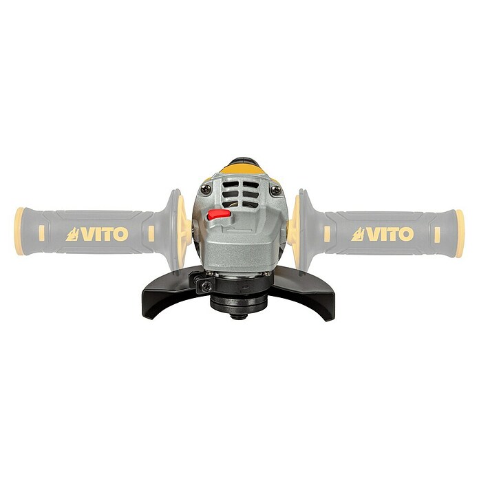 Vito Amoladora angular eléctrica VIRE12510A (1.000 W, Diámetro disco: 125 mm, Número de revoluciones de marcha en vacío: 11.500 r.p.m.) | BAUHAUS