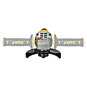 Vito Amoladora angular eléctrica VIRE12510A (1.000 W, Diámetro disco: 125 mm, Número de revoluciones de marcha en vacío: 11.500 r.p.m.) | BAUHAUS