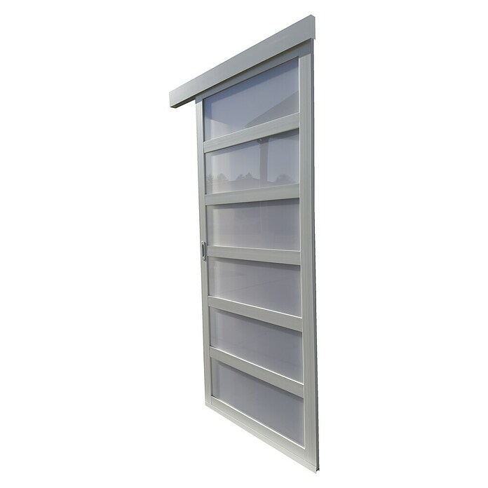 Drsna vrata Sunshine  (Š x V: 90 x 210 cm, Bela) | 4780 - Schiebetürsysteme Glas/Holz | GBDC - Innentüren | GBD - Bauelemente | GB - Bauelemente | G - Holz/Bauelem | BAUHAUS