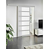 Drsna vrata Sunshine  (Š x V: 90 x 210 cm, Bela) | 4780 - Schiebetürsysteme Glas/Holz | GBDC - Innentüren | GBD - Bauelemente | GB - Bauelemente | G - Holz/Bauelem | BAUHAUS