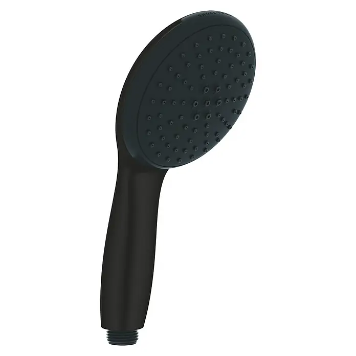 Grohe QuickFix Vitalio Start Teleducha - Número de funciones: 2 ud., Negro - Cabezal de ducha en negro mate que combina diseño moderno con funcionalidad práctica para una experiencia de ducha mejorada.