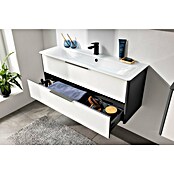 Camargue Marea Waschtischunterschrank (117 x 38,5 x 48 cm, Anthrazit/Weiß) | BAUHAUS