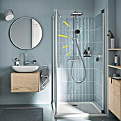 Grohe Vitalio Comfort Regendoucheset 250 (Gatafstand: 101,6 cm, Chroom) | BAUHAUS