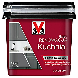 V33 Obnovitvena barva Renovation Perfection (Antracit, 750 ml, Ustrezno za: Kuhinje)