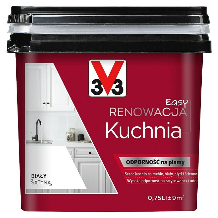 V33 Obnovitvena barva Renovation Perfection  (Bela, 750 ml, Ustrezno za: Kuhinje) | 5915 - Sonstige Spezialfarben | HADH - Spezialfarben | HAD - Farben | HA - Farben | H - Innendeko/Farben | BAUHAUS